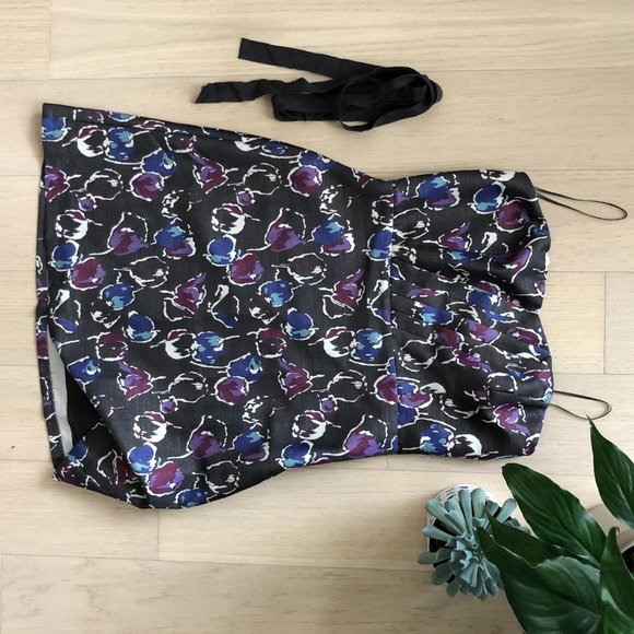 American Eagle strapless floral dress - Picture 8 of 10